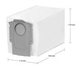 Прахови чанти за Roborock Qrevo Curv/Edge/P20 (3 бр.)-Еднократни чанти за прахосмукачка