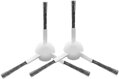 Странични четки за Dreame X30 Ultra/L20 Ultra/L10s Pro Series/L10s Ultra Gen 2 (2 бр.)-Издръжливи резервни четки