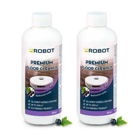 4Robot Почистващ препарат за роботизирани прахосмукачки - 2x500ml