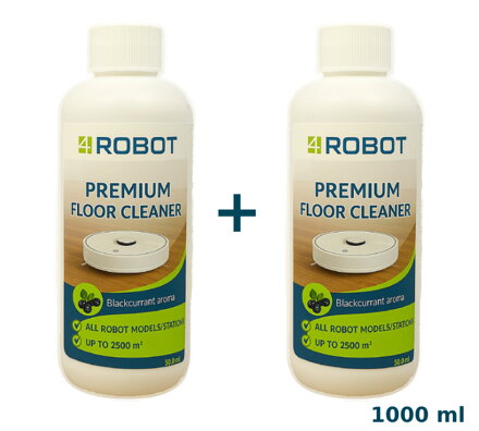 4Robot Почистващ препарат за роботизирани прахосмукачки - 2x500ml