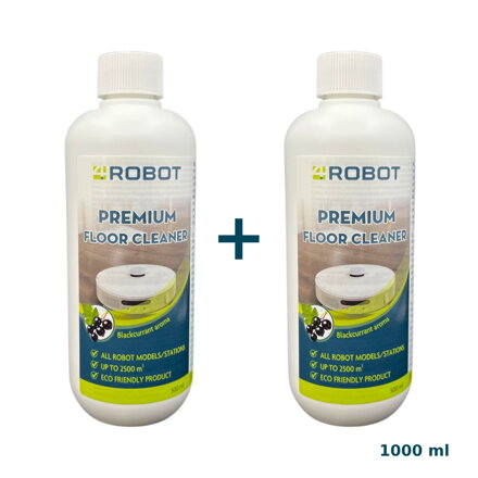 4Robot Почистващ препарат за роботизирани прахосмукачки - 2x500ml
