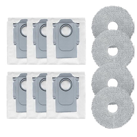 Изгоден комплект за Roborock Qrevo Curv/Edge/P20 (10 бр.)-Комплект резервни части