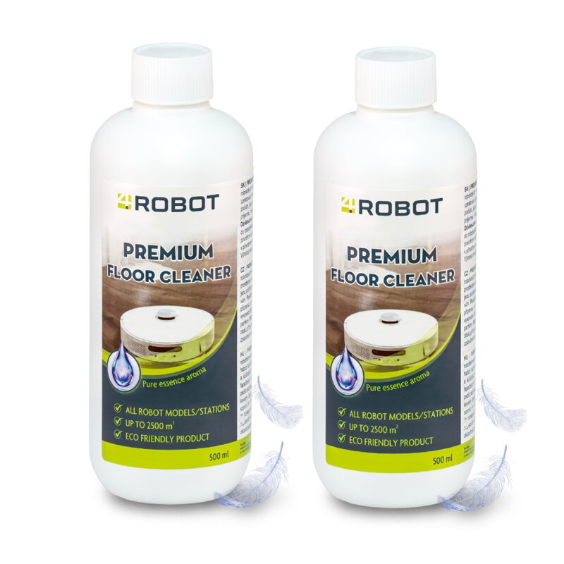 4Robot Почистващ препарат за роботизирани прахосмукачки - Pure essence 2x500ml 4Robot Почистващ препарат за роботизирани прахосмукачки - Pure essence 2x500ml