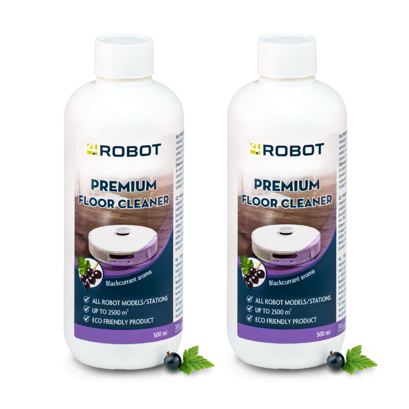 4Robot Почистващ препарат за роботизирани прахосмукачки - 2x500ml